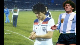 19 YEAR OLD DIEGO MARADONA  UNBELIEVABLE PERFORMANCE VS ENGLAND [upl. by Leviram721]