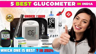 Best Glucometer In India 2024  Most Accurate Glucometer in India 2024  Best Sugar Testing Machine [upl. by Phina]