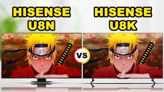 Hisense 2024 TV Lineup U8N vs U8k ULED LCD Smart Quantum Dot MiniLED TV Unboxing amp Setup  Review [upl. by Sid]