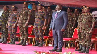 LIVEPRESIDENT RUTO ATTENDS KDF DAY AT EMBAKASI GARISON [upl. by Esyahc]