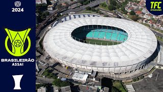 Brazil Serie A Stadiums 2024  TFC Stadiums [upl. by Oinoitna]