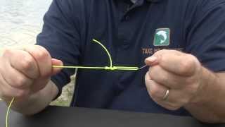 Fishing Knots How to Tie an Improved Clinch Knot [upl. by Atihana]