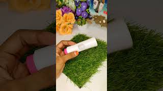 DIY ₹10 Ponds Powder Bottle Reuse Idea💗🍶🥂 shorts crafts asmulticreativity diy [upl. by Nyrhtac]