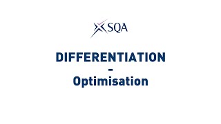 SQA Higher Differentiation  Optimisation [upl. by Atsahc]