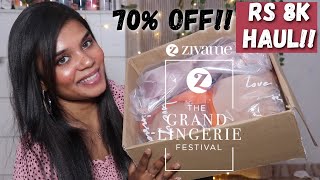 MUST WATCH 🔴 Simple Guide To Lingerie 👙 Zivame Haul 😍 [upl. by Lemej]