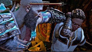 God of War 5 Ragnarok  HEIMDALL Boss Fight Vs Kratos 4K 60FPS PS5 [upl. by Gerianna433]