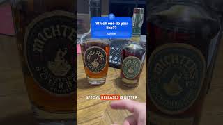 Whiskey War Michters 10 Bourbon Vs Michters Toasted Rye [upl. by Ramso460]