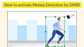 How to enable Motion Detection in Dahua NVR by DMSS application  Dahua SMD [upl. by Anirtik]