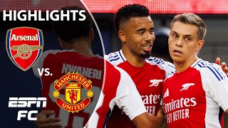 Arsenal vs Manchester United  Highlights  ESPN FC [upl. by Dadinirt]