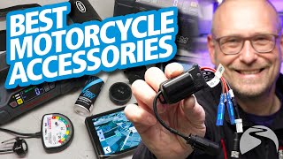 Best motorcycle gadgets for 2024  36 accessories YOU need [upl. by Karr51]