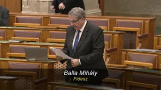 Balla Mihály interpellációja és Zsigmond Barna Pál válasza [upl. by Enyaw]