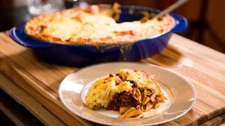 Pastitsio Greek Lasagna [upl. by Nairdad]