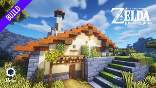 ⚔️ Minecraft Build  Links House  BotW [upl. by Isaak]