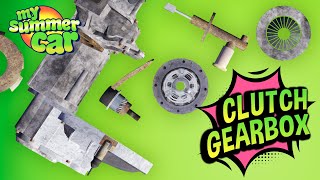 My Summer Car 💚 Troubleshooting Clutch and Gearbox Satsuma not Moving [upl. by Dranyar523]