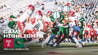 Game Highlights UAB 34 Temple 24 [upl. by Priscilla]