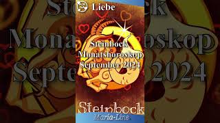 Steinbock LIEBE ❤️ Horoskop September 2024 [upl. by Issak695]