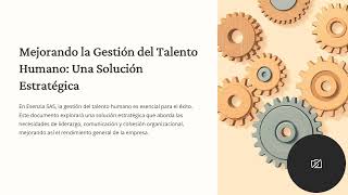 GESTION DEL TALENTO hUMANO ACT 2 [upl. by Clapper]