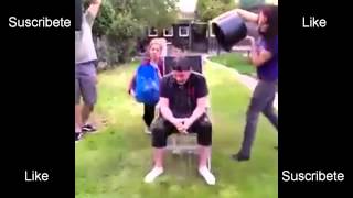 ICE BUCKET CHALLENGE  FAIL COMPILATION [upl. by Tanitansy84]