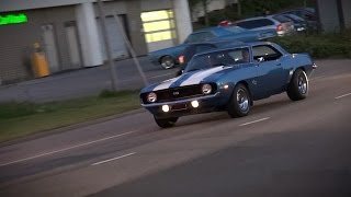 1969 Chevrolet Camaro SS 427  Insane Acceleration and Sound [upl. by Aihseken864]