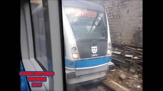 Registro do VLT 1 e 3 trem rodando aos domingos faz falta esse trem [upl. by Hoseia729]