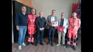 Defibrillatore donato da Anpas quotCuore Amicoquot Caltanissetta al Comune di Mussomeli 17 ottobre 2024 [upl. by Euqor]