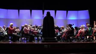 Darth Vader conducts the Imperial March when the Central Garrison invades the Rochester Symphony [upl. by Mildrid]