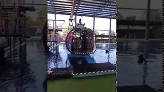 Offshore BOSIET training HELICOPTER UNDERWATER ESCAPE TRAINING HUET [upl. by Tunk969]