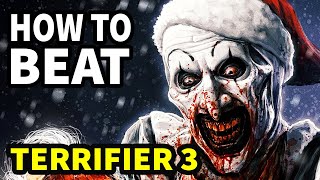 How To Beat ART THE CLOWN in quotTerrifier 3quot [upl. by Yokum]