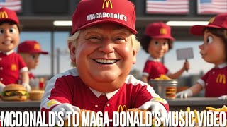 McDonald’s to MAGADonald’s Music Video w Lyrics [upl. by Neesay]