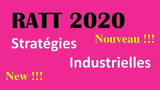 Corrigé session Rattrapage 2020 Stratégies industrielles avec des explications [upl. by Standing362]