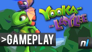 YookaLaylee Gameplay Footage [upl. by Esiocnarf780]