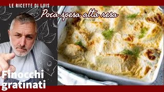 FINOCCHI GRATINATI RICETTA FACILE FACILE [upl. by Klein785]