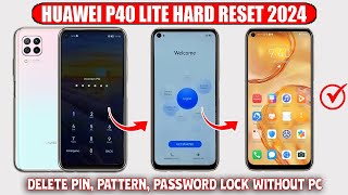 Huawei P40 Lite Hard Reset Touch not Working2024 [upl. by Awe]