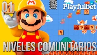 Super Mario Maker  Niveles de la comunidad Cap 01 [upl. by Rosenkrantz]