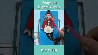 Pregnancy process39 Caine mermaid pregnancyprocess cainemermaidpregnant diypaper asmr diycra [upl. by Babette]