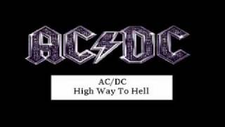 ACDC  Highway to Hell  Lyrics [upl. by Annerb]