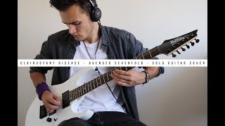 Clairvoyant Disease  Avenged Sevenfold  Solo Guitar Cover [upl. by Orbadiah881]