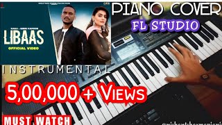 Libaas  Cover  Kaka  Ginni Kapoor  Piano Cover  Karaoke  Latest Punjabi Songs 2020 [upl. by Ekul]