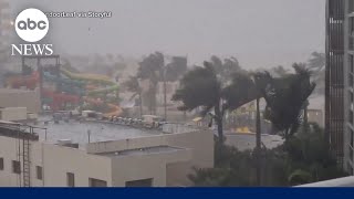 Hurricane Beryl batters Jamaica [upl. by Adehsor]