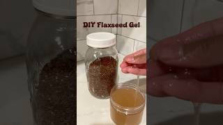 The Ultimate Secret for Perfect Curls DIY Flaxseed Gel Recipe shorts ytshorts [upl. by Llenyr]