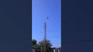 American Airlines Airbus A321 departing JFK Airport • flying over Woodside Queens train station [upl. by Marla]