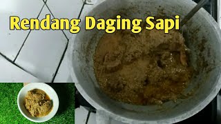 Resep Rendang Daging Sapi Empuk dan Enak [upl. by Nally]