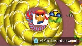 Honey gaming is live BEST GAMEPLAY OF WORM ZONEIO [upl. by Rick]