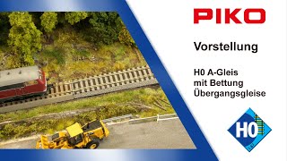 PIKO V098 H0 PIKO Bettungsgleis Übergangselemete zu anderen Herstellern [upl. by Baker]