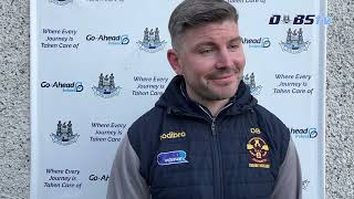 St Oliver Plunkett ER manager Diarmaid Brennan speaks to DubsTV after semi final win over Faughs [upl. by Shelli]