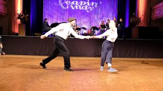 Leapin Lindy 2018 Jo amp Kevin Show [upl. by Eisac]