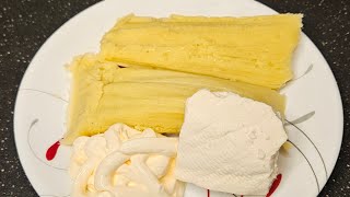 Como Hacer Tamales De Elote Salvadorenos Fácil y Muy ricos [upl. by Junina]