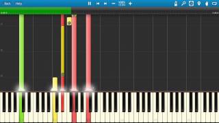 Lawrence Of Arabia Theme Song  Piano Tutorial  Synthesia [upl. by Gavrah52]