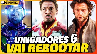 VINGADORES 6 VAI SER UM REBOOT DO UCM TOMARA [upl. by Hsina479]