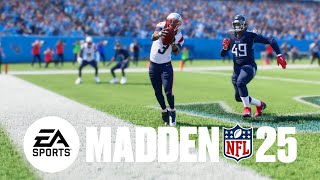 Patriots amp Titans Clash in a Nashville Classic  Week 9 Madden 25 Simulation [upl. by Royo]